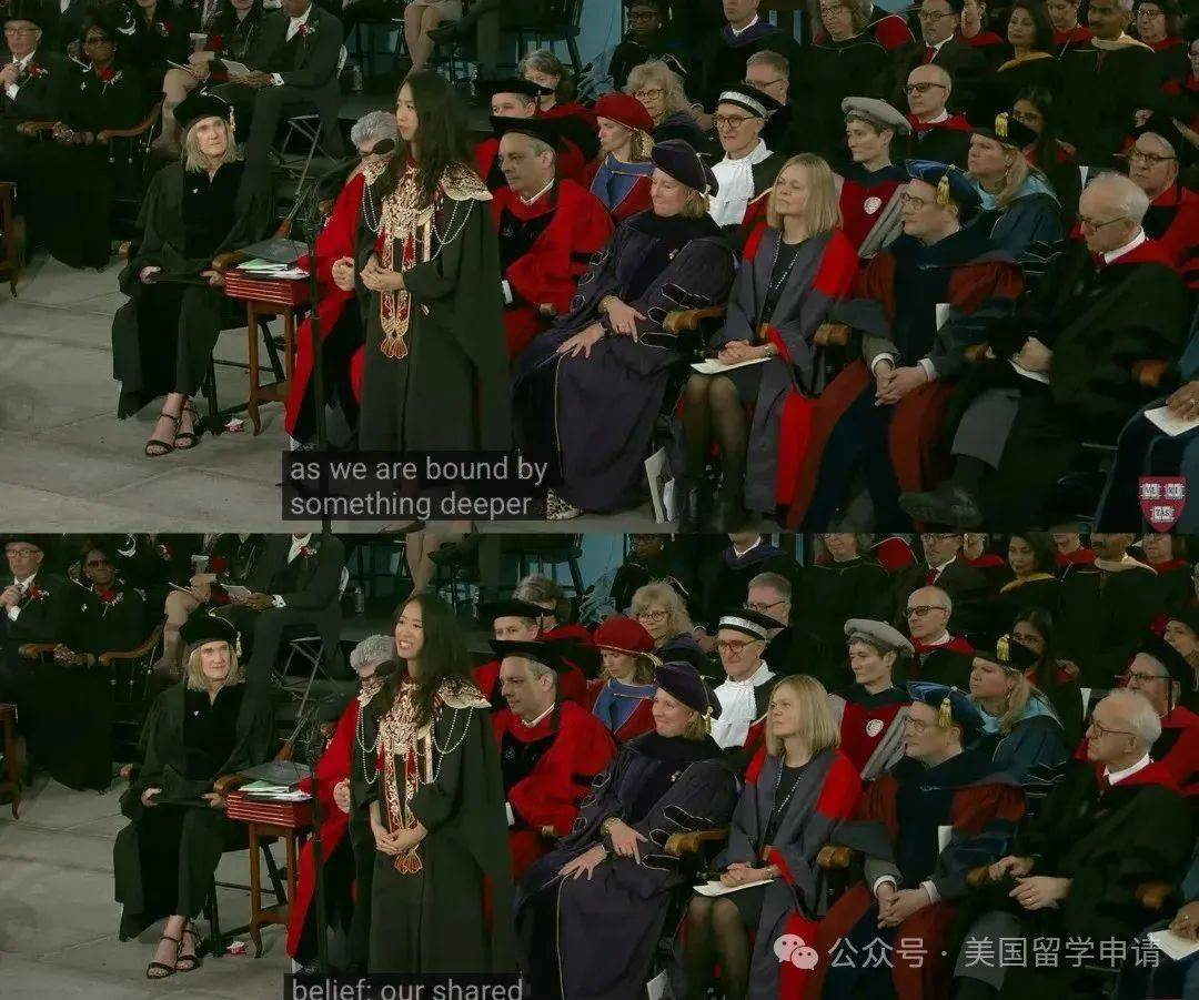 女生蒋雨融来自青岛英高毕业本科就读于杜克震撼全场！史上首位在哈佛毕业演讲的中国(图6)
